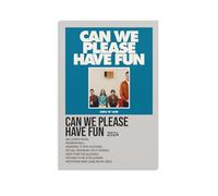 Póster estético de Kings of Leon Can We Please Have Fun, póster artístico para pared, pinturas de arte moderno para salas de estar, 20 x 30 cm, estilo sin marco