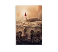 Póster estético de Los Juegos del Hambre para decoración de pared, lienzo vintage, póster decorativo para sala de estar, dormitorio, 60 x 90 cm, estilo sin marco