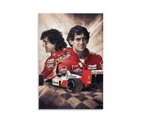 Póster F1 de Ayrton-Senna Formula One Driver (30) póster de pintura en lienzo para pared, sala de estar, pósteres, pintura, 20 x 30 cm