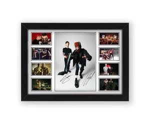Póster firmado de Twenty One Pilots Musical Duo, edición limitada, regalo para fanáticos, mercancía coleccionable (sin marco, tamaño A3, 30 x 40 cm)