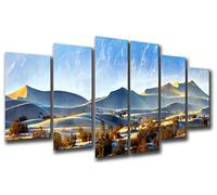 Poster Fotográfico Paisaje Dunas Pano, Desierto Tamaño total: 199 x 62 cm XXL