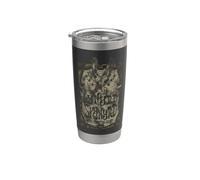 Póster Funky Gig de Lynyrd Skynyrd LA Free Bird, retro, 70s rock Vaso térmico de acero inoxidable de doble pared