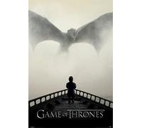 Póster Game of Thrones/Juego de Tronos "A Lion & a Dragon/Un León y un Dragón" (61cm x 91,5cm) + 1 paquete de tesa Powerstrips® (20 tiras)