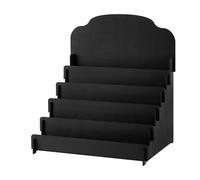 Póster genérico Folleto Fotos Jewelry Snacks Sticker Holder - Greeting Card Display | 4-Tier Wooden Holder for Vendors, Fotos, Jewelry, Snacks, Sticker, Craft Collection, Stores, Stationery