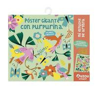 POSTER GIGANTE CON PURPURINA (MANUALIDADES CREATIVAS)