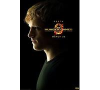 Póster Hunger Games/Los Juegos del Hambre - Peeta (68,5cm x 101,5cm)