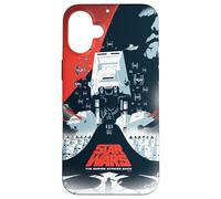 Póster ilustrado de la película Star Wars The Empire Strikes Back Carcasa para iPhone 16 Plus