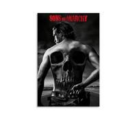Póster impermeable de Sons of Anarchy, impresión en casa, a prueba de humedad, fácil de instalar y resistente a la decoloración, estilo sin marco, 30 x 45 cm