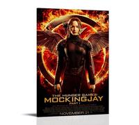 Póster impermeable de The Hunger Games Sinsajo, parte 1, pintura decorativa en lienzo, adecuada para decoración de oficina, dormitorio, sala de estar, marco de póster de 30 x 45 cm
