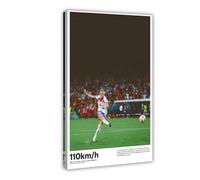 Póster impreso de Inglaterra Lionesses Euro 2025 con diseño de fútbol americano para damas, pintura vintage, Chloe Kelly, Hannah Hampton, Lucy Bronze, lienzo de penalti, decoración de dormitorio