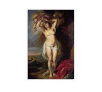 Póster impreso de Peter Paul Rubens Works Andromeda, lienzo moderno para decoración de pared, para dormitorio, espacio de estar, 30 x 45 cm