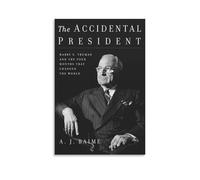 Póster impreso en lienzo con imagen del ex presidente de Estados Unidos, Harry S. Truman, pintura para pared, pósteres artísticos para decoración moderna del hogar, 40 x 60 cm