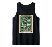 Póster japonés Retro japonés té Matcha Camiseta sin Mangas