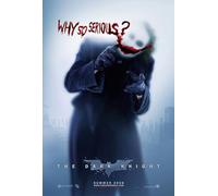Póster Joker, Why so Serious. Batman The dark knight