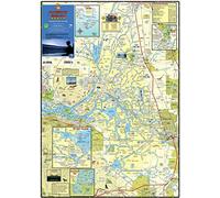 Póster laminado del mapa del delta de California