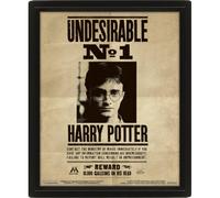 Póster lenticular Pyramid EPPL71245 Harry Potter 3D Enmarcado 23,5x28,5cm Oficial