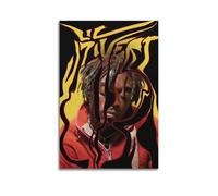 Póster limitado firmado con portada de álbum de Lil Uzi Vert, póster de portada musical, pop hip hop, rap, cantante, estrella, póster de música, lienzo estético para decoración de dormitorio de niñas