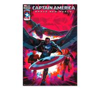 Poster Marvel Capitan America Brave New World Comic