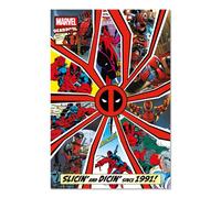 Poster Marvel Deadpool Portada Comic 30 Años