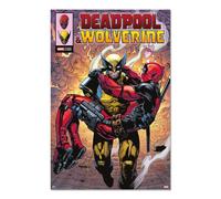Poster Marvel Deadpool Y Lobezno 1
