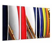 Poster Moderno Fotografico Tabla de Surf de Colores, surf, Deporte, 97 x 62 cm, ref. PST26702