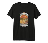 Póster Montaña-Kilimanjaro, Tanzania/África Oriental Camiseta Premium