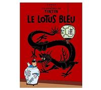 Póster Moulinsart Tintin Album The Blue Lotus 22040 (70 x 50 cm)