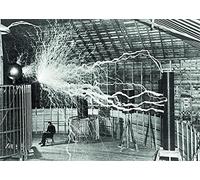 Póster Nikola Tesla 21x30 cm•