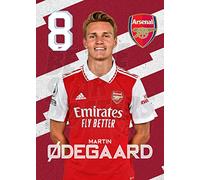 Póster Odegaard Arsenal Headshot A3 22/23 - Be The Star Posters con licencia oficial