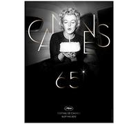 Póster oficial del Festival Cannes 2012 (formato 80 x 60 cm), diseño de Marilyn Monroe