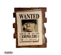 Póster One Piece Deseado Zoro Hucha PLASTOY