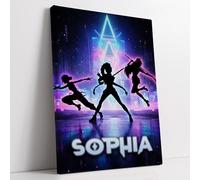 Póster personalizado nombre kpop cartel k-pop pared con o sin marco música coreana decoración habitación niño adolescente ídolo estilo hunt regalo personalizado cumpleaños Navidad lienzo | Póster |