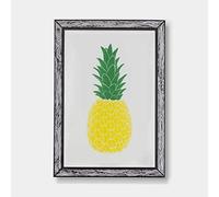 Póster Piña Verde Amarillo A3 21x29 - Impreso en Papel 250gr - Póster Pared - Lámina Enmarcada - Cuadros Decoración Salón - Pósters Decorativos -