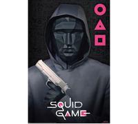 Póster Pyramid El Juego del Calamar Mask Man 61x91,5 cm papel brillo