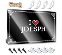 Póster retro divertido accesorio I Love Joesph - Decoración de pared vintage para cobertizo (20 x 30 cm)