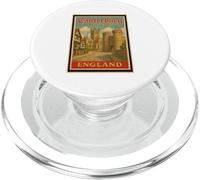 Póster retro vintage de Canterbury City Village Inglaterra Reino Unido PopSockets PopGrip para MagSafe