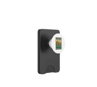Póster retro vintage de Ellis Island New York City State NY NYC PopSockets PopWallet para MagSafe