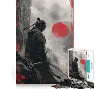 Póster Shinobi o Ninja Ja Rompecabezas de 1000 Piezas para Adolescentes Juguete para ejercitar la Mente Relajación Mental Diseño de ensamblaje Lista de Deseos de Santa 38x26cm