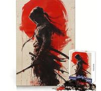 Póster Shinobi o Ninja, Rompecabezas de 1000 Piezas para Adultos, Juguete para Pensar, Calma, relajación, Arte de Pared de Corte Limpio 38x26cm