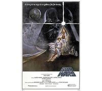 Poster star wars classic la guerra de las galaxias cartel