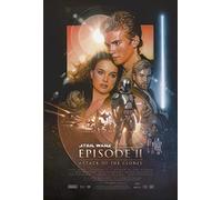 Póster Star Wars "Episode II - Attack of the Clones/ Episodio II - El ataque de los clones" (68,5cm x 101,5cm)