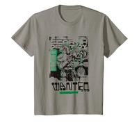 Póster Strontium-90 Search Destroy Wanted del 2000 d.C., cómic Infantil Camiseta