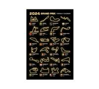 Póster Sur Toile De Formule 1 Circuits 8 Lienzo decorativo para pared, pinturas para sala de estar, dormitorio, decoración sin marco: 50 x 75 cm