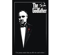 Póster "The Godfather" El Padrino - Don Vito Corleone (61cm x 91,5cm) + 1 paquete de tesa Powerstrips® (20 tiras)