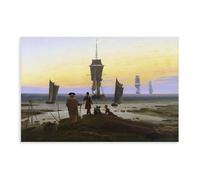 Póster The Stages of Life de Caspar David Friedrich para dormitorio, lienzo decorativo, paisaje deportivo, oficina, habitación, regalo, sin marco, 30,5 x 45,7 cm