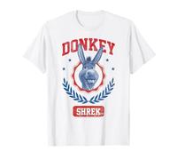 Póster universitario Shrek del 4 de julio burro Camiseta