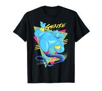 Póster vintage de Disney Aladdin Genie Bold Colors Camiseta