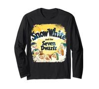 Póster vintage de Disney Blancanieves y los siete enanitos Manga Larga