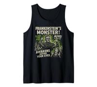 Póster Vintage de Halloween con la película El Monstruo de Frankenstein Camiseta sin Mangas