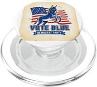 Póster Vintage del Partido Demócrata Vote Blue PopSockets PopGrip para MagSafe